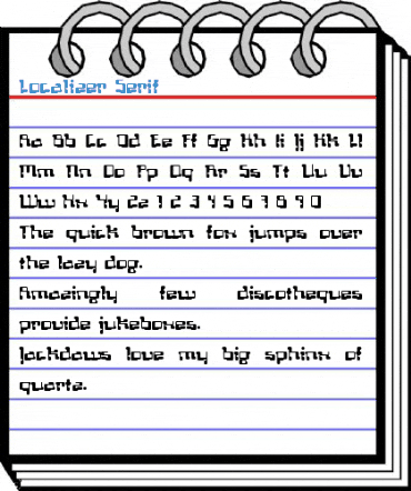 Localizer Font