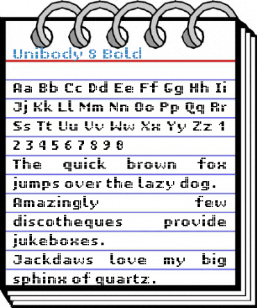 Unibody 8 Bold Font