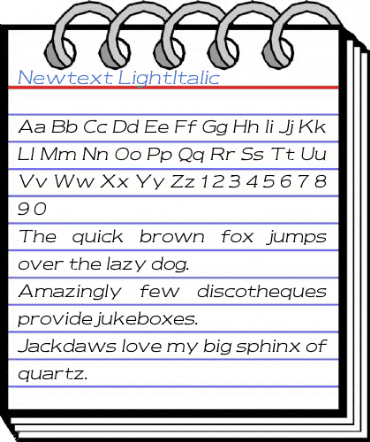 Newtext Font