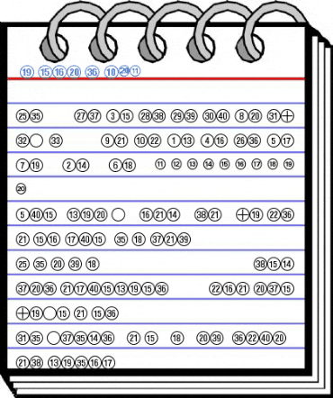 Numerics P01 Font