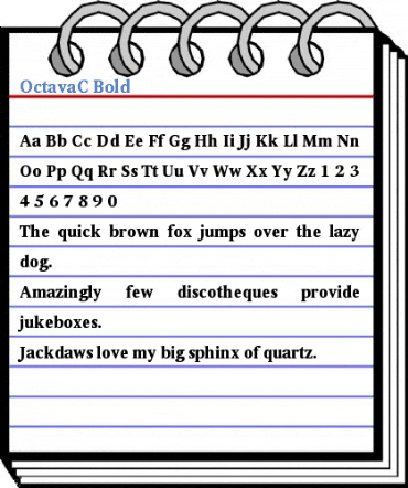 OctavaC Font