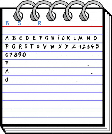 Blind Signature Regular Font