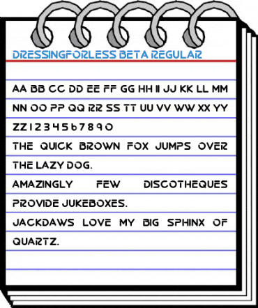 DressingForLess Beta Font