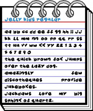 Jelly Kids Regular Font