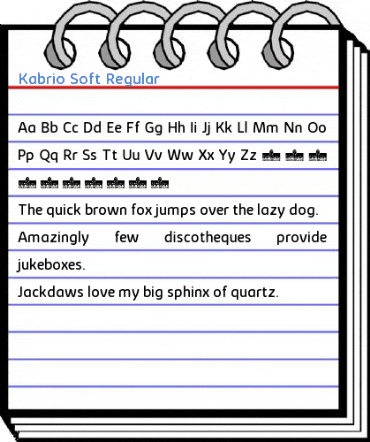 Kabrio Soft Font