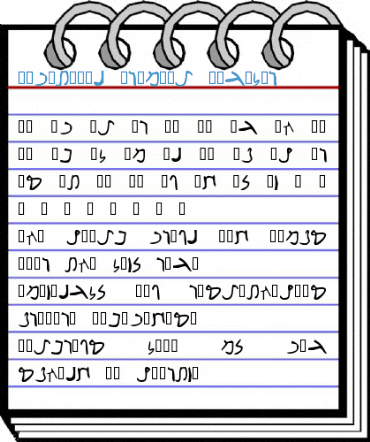Nabataean Aramaic Regular Font