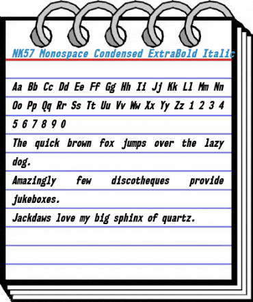 NK57 Monospace Font