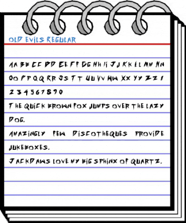 old evils Font