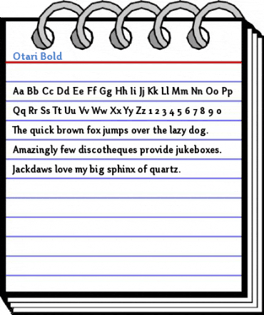 Otari Font