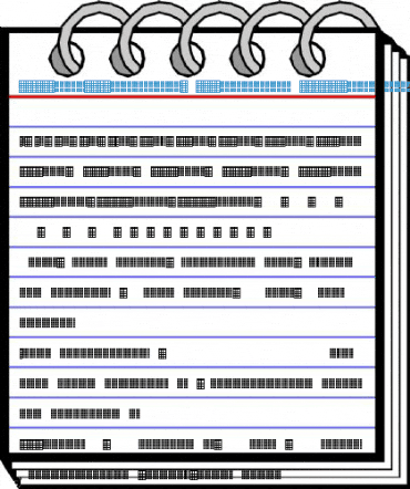 Pica Hole - Grids Font