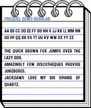 Prequel Demo Regular Font