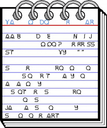 Yagi Link Double Regular Font