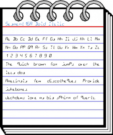 Segment16A Font