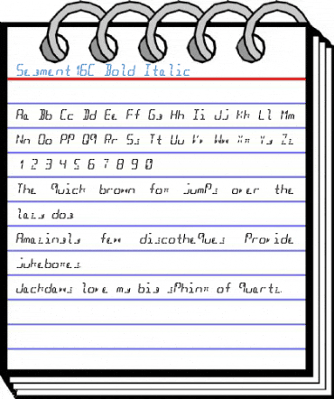 Segment16C Font