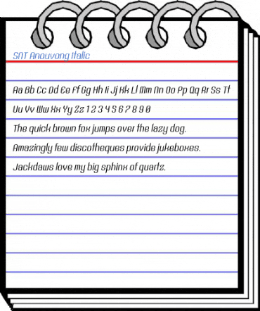 SNT Anouvong Font