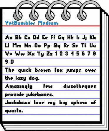 YetBumbler Font