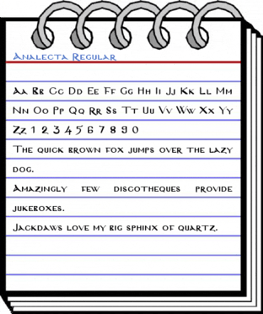 Analecta Font