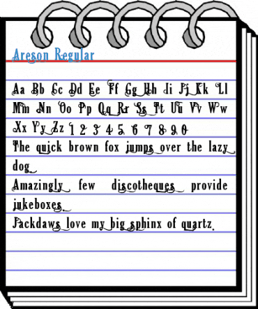 Areson Font