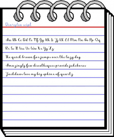 Diarylea Font