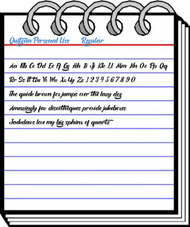 Quitgan Personal Use !!! Font