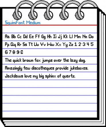 SquimFont Font