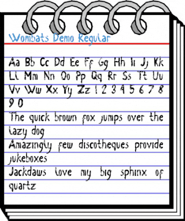 Wombats Demo Regular Font