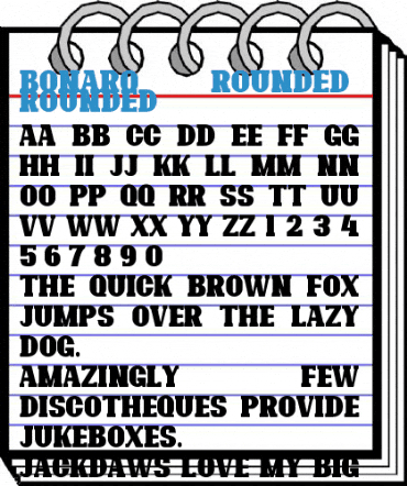 Bonaro Rounded Demo Font