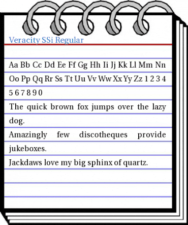 Veracity SSi Font