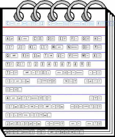 Compkey2 Condensed Regular Font