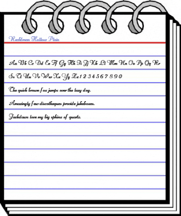 Rechtman Hollow Plain Font