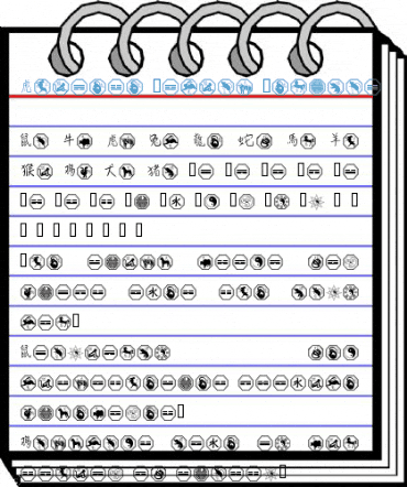 Chinese Zodiac Regular Font