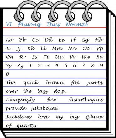 VI Phuong Thuy Font