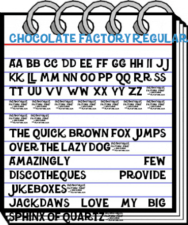 Chocolate Factory Regular Font