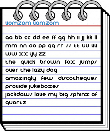 VomZom VomZom Font