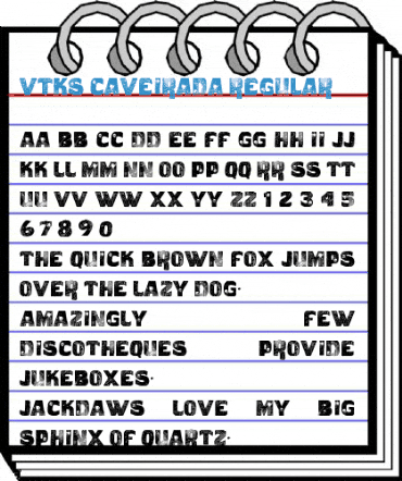 vtks caveirada Regular Font