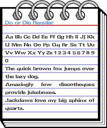 Do or Die Font