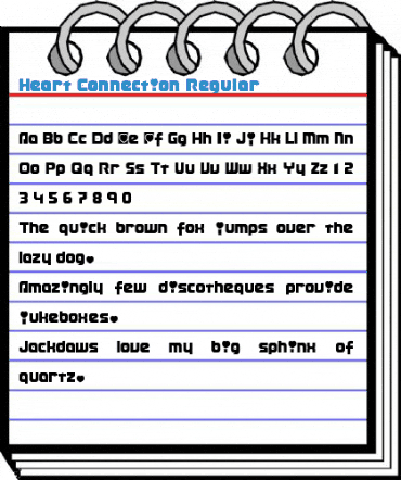 Heart Connection Regular Font