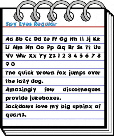 Spy Eyes Font