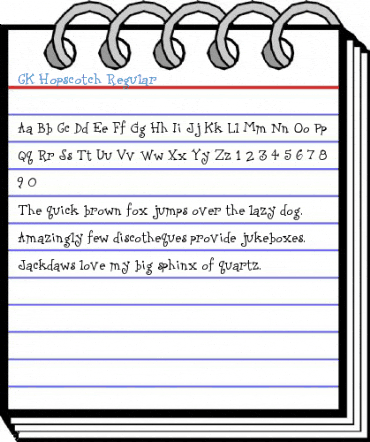 CK Hopscotch Regular Font