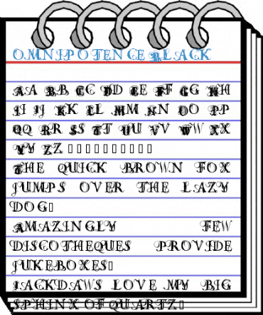 omnipotence Font