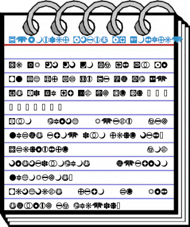Oriental Icons IV Regular Font
