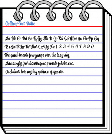 Calling Font Font