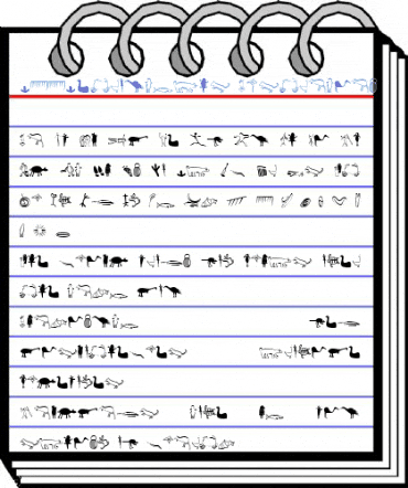 P22Petroglyphs Font