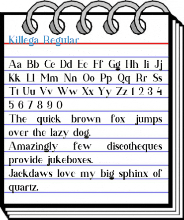 Killega Regular Font