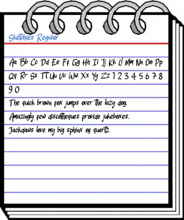 Sketchies Regular Font