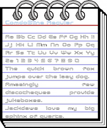 ComdoBline Font