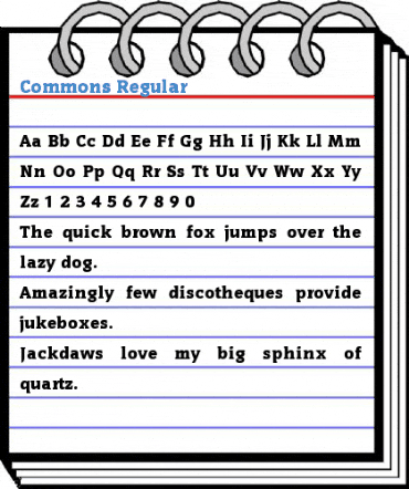 Commons Font