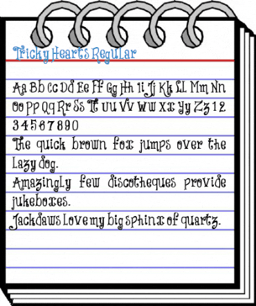 Tricky Hearts Font