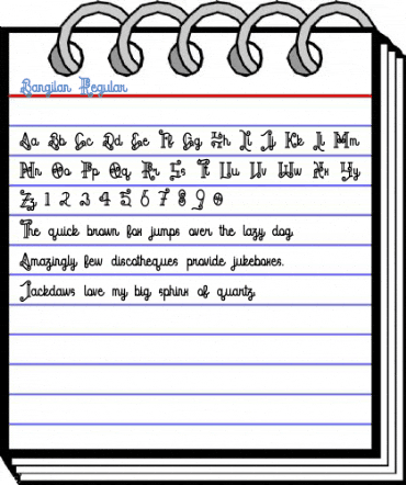 Bangilan Font