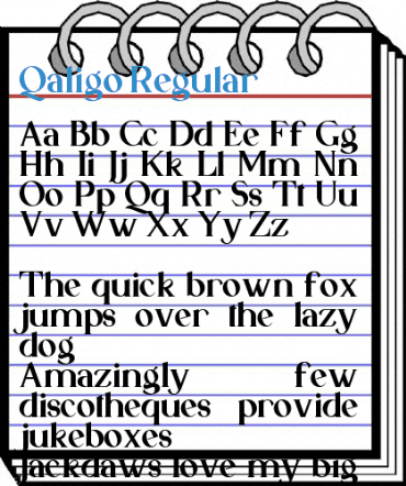 Qaligo Regular Font